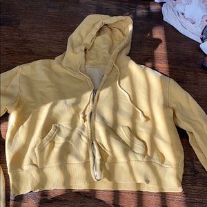 Brandy Melville cropped hoodie